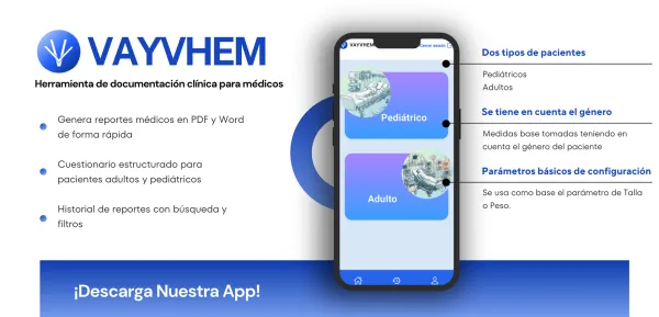 VAYVHEM — App de reportes médicos para UCIs